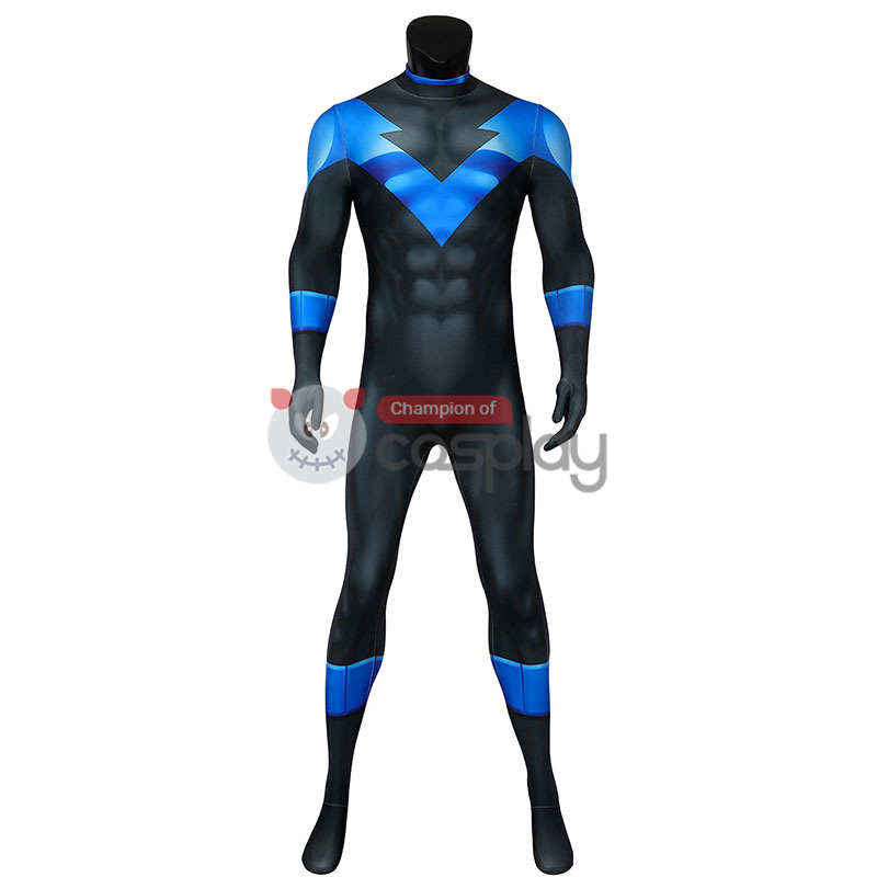 Adult Richard Grayson Jumpsuit Cosplay Costume