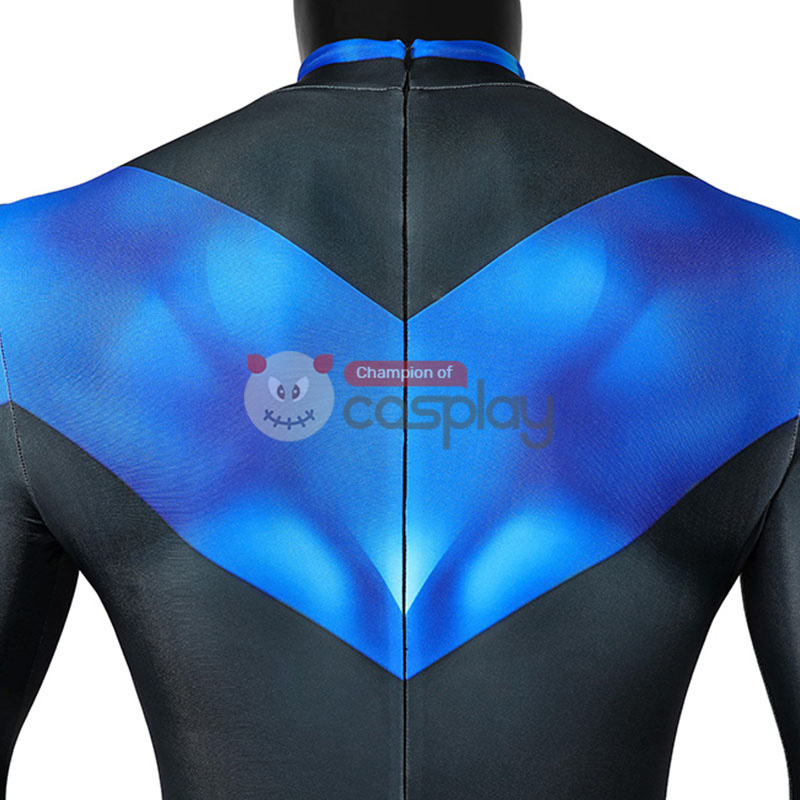 Adult Richard Grayson Jumpsuit Cosplay Costume