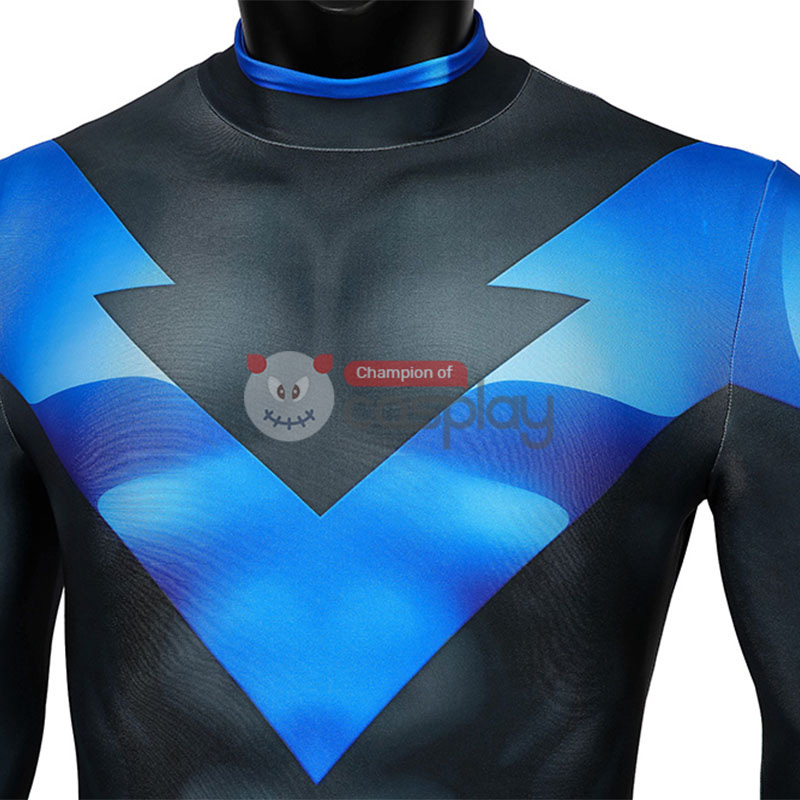 Adult Richard Grayson Jumpsuit Cosplay Costume