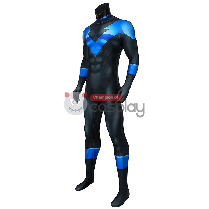 Adult Richard Grayson Jumpsuit Cosplay Costume