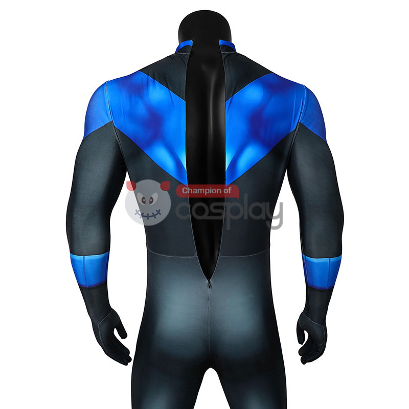 Adult Richard Grayson Jumpsuit Cosplay Costume