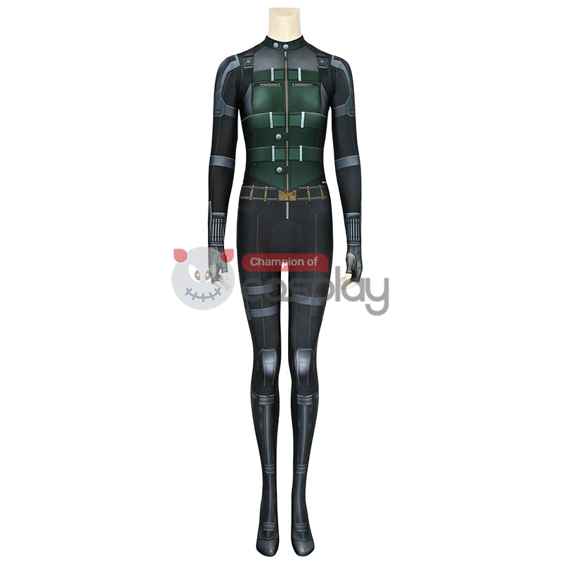 Avengers Infinity War Black Widow Costumes Natasha Romanoff Jumpsuit Cosplay Costume
