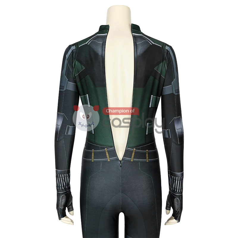 Avengers Infinity War Black Widow Costumes Natasha Romanoff Jumpsuit Cosplay Costume