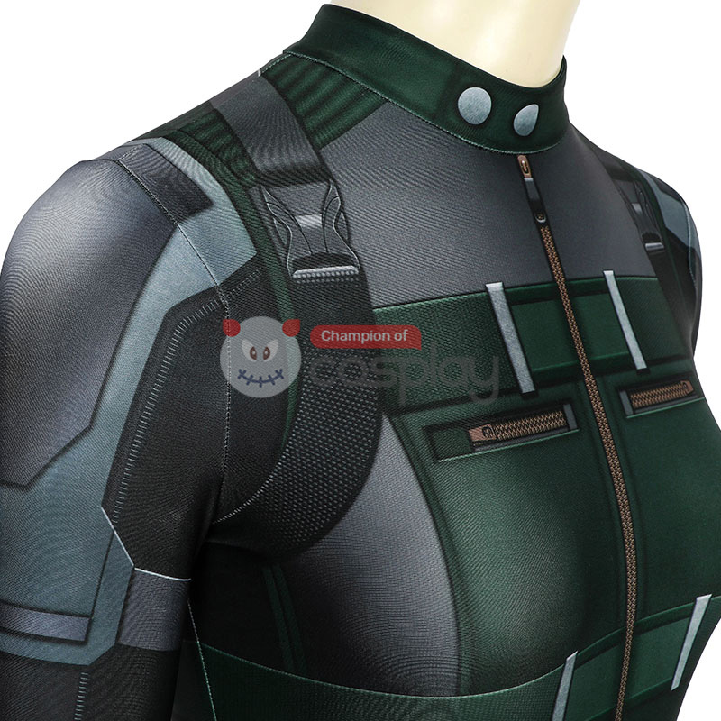 Avengers Infinity War Black Widow Costumes Natasha Romanoff Jumpsuit Cosplay Costume