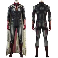 Vision Jumpsuit Wanda Vision Cosplay Costumes Simple Version