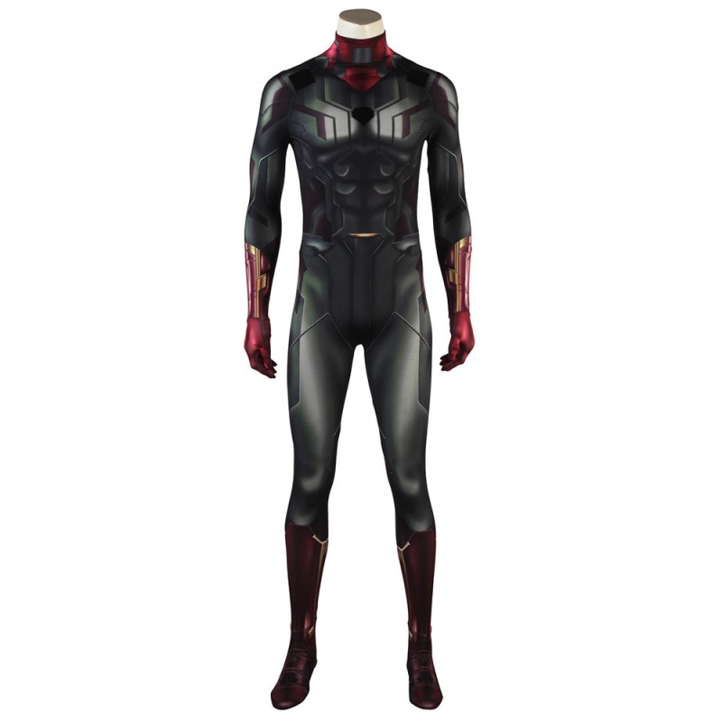 Vision Jumpsuit Wanda Vision Cosplay Costumes Simple Version