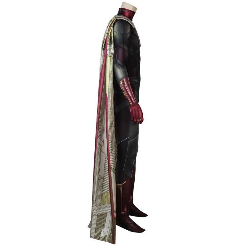 Vision Jumpsuit Wanda Vision Cosplay Costumes Simple Version