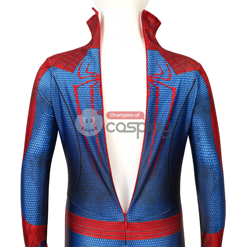 Kids The Amazing Spider-Man Peter Parker Cosplay Costume