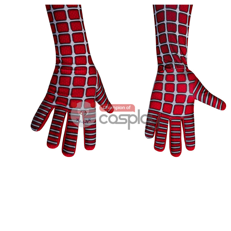 Spider Man Jumpsuit Tobey Maguire Cosplay Costume for Kids