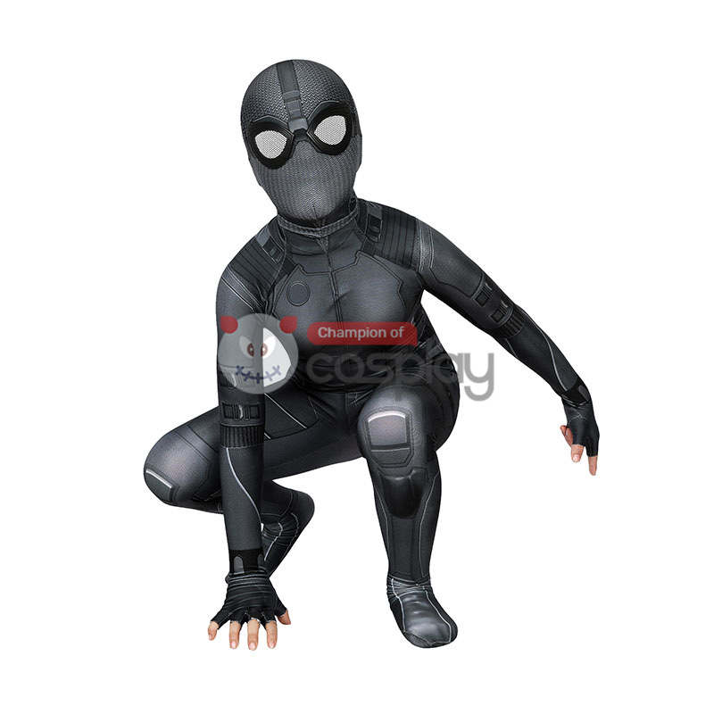 Spider Man Far From Home Peter Parker Night Monkey Cosplay Costume for Kids