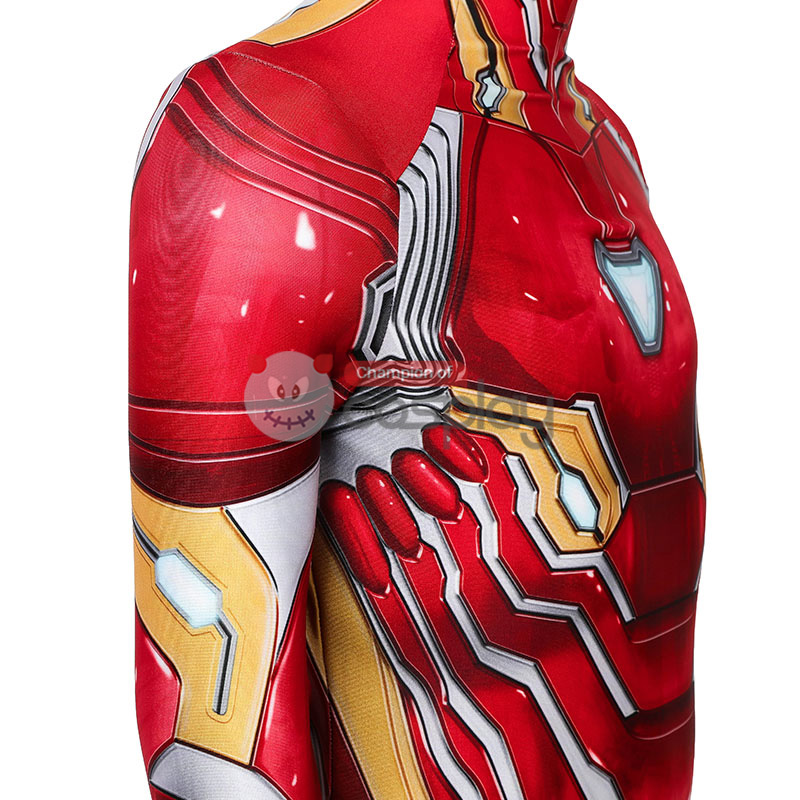 Iron Man Jumpsuit The Avengers Tony Stark Cosplay Costume for Kids