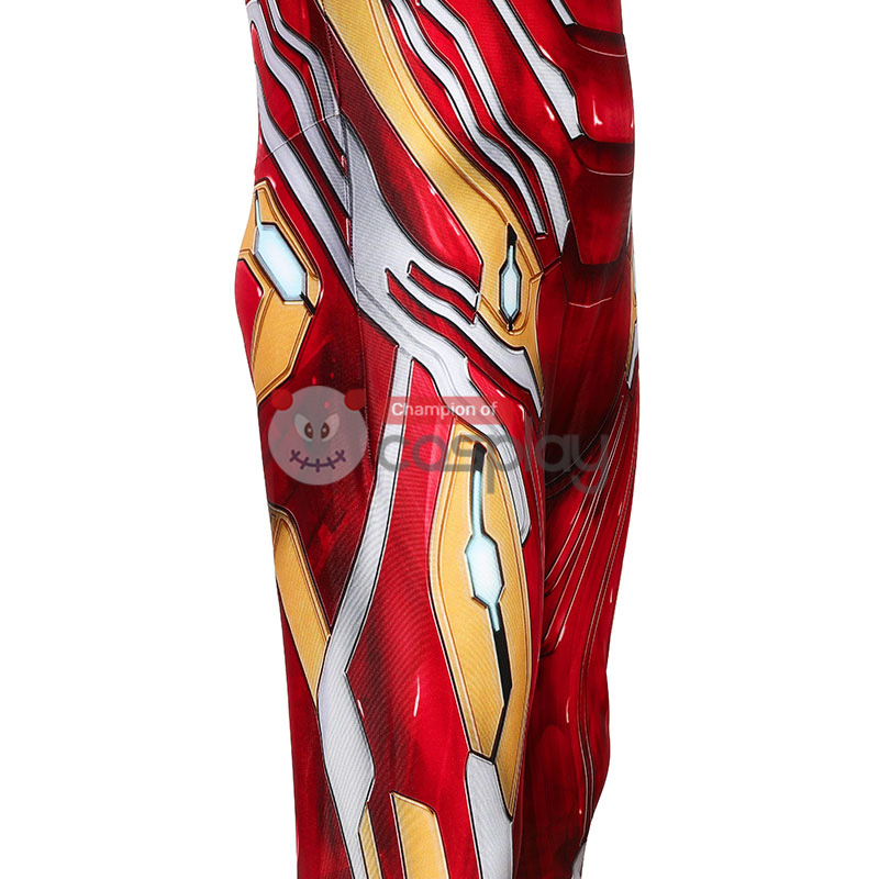 Iron Man Jumpsuit The Avengers Tony Stark Cosplay Costume for Kids