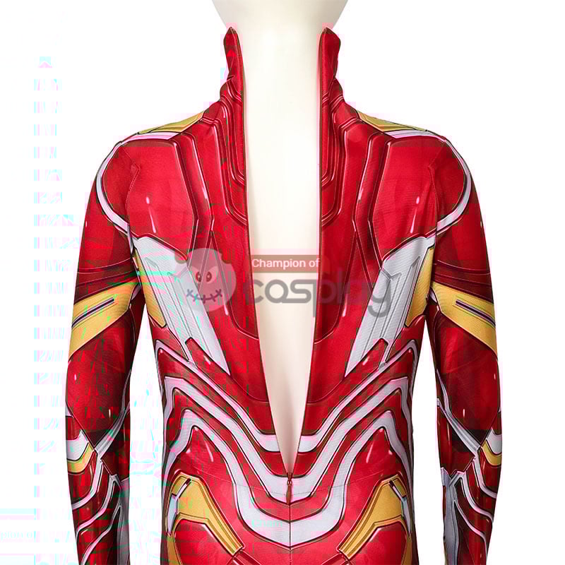 Iron Man Jumpsuit The Avengers Tony Stark Cosplay Costume for Kids