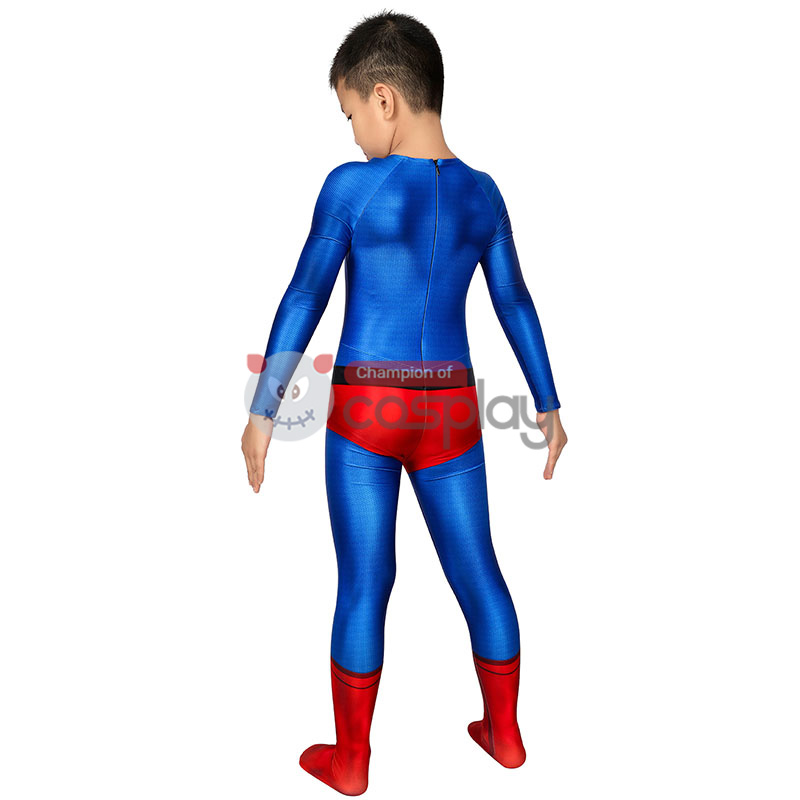 Children Clark Jumpsuit Champion Cosplay Costumes