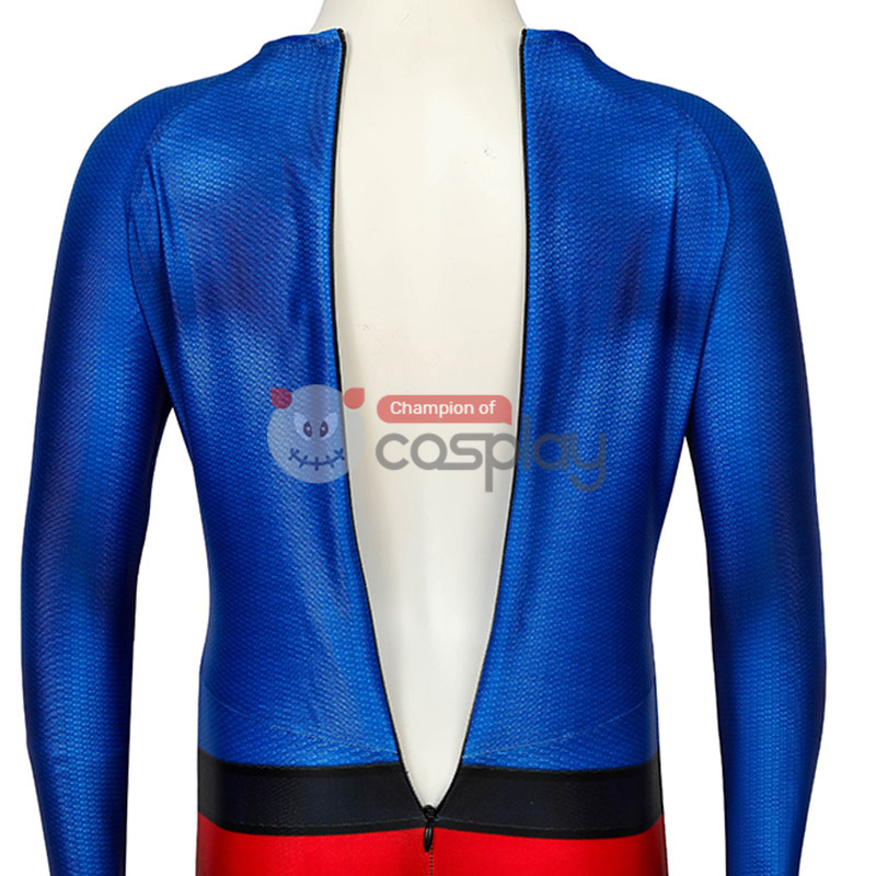 Children Clark Jumpsuit Champion Cosplay Costumes