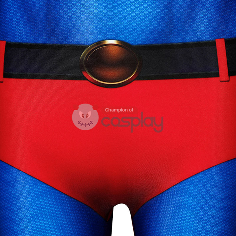 Children Clark Jumpsuit Champion Cosplay Costumes