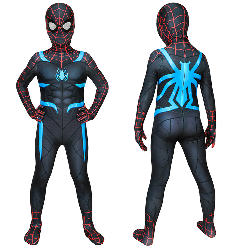 Kids Spider Man Jumpsuit Secret War Cosplay Costume