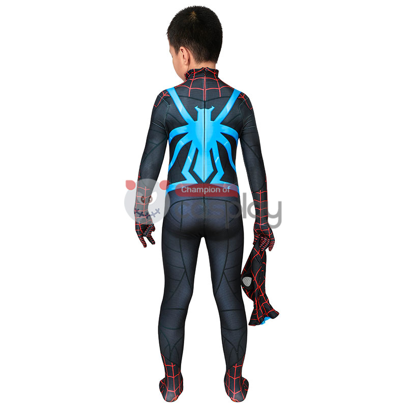 Kids Spider Man Jumpsuit Secret War Cosplay Costume