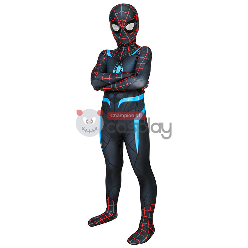 Kids Spider Man Jumpsuit Secret War Cosplay Costume