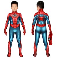 Spider-Armor MK IV Cosplay Costume Spiderman Jumpsuit for Kids