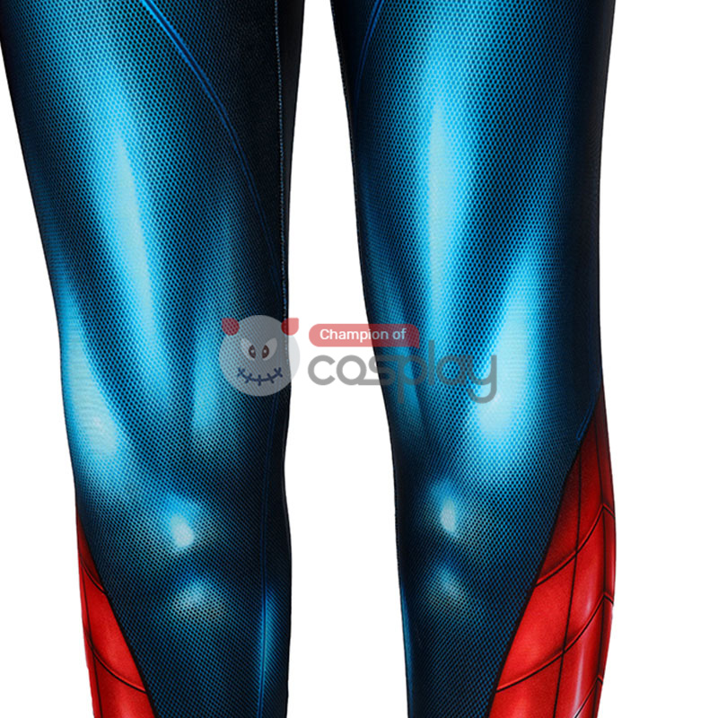 Spider-Armor MK IV Cosplay Costume Spiderman Jumpsuit for Kids