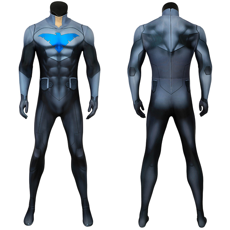 Son Of Batman Damian Wayne Cosplay Costume Nightwing Jumpsuit For Adult Ccosplay Com
