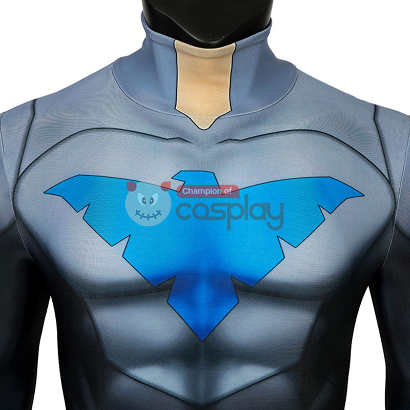 Damian Robin Halloween Cosplay Suit Bruce Wayne Bodysuit