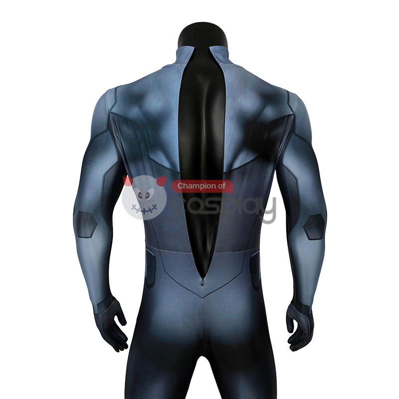 Damian Robin Halloween Cosplay Richard Suit Bruce Wayne Bodysuit