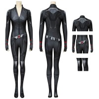 Adult Avengers Endgame Black Widow Jumpsuit Natasha Romanoff Cosplay Costume