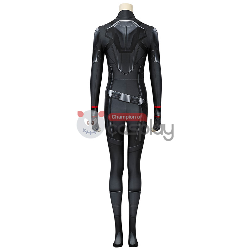 Adult Avengers Endgame Black Widow Jumpsuit Natasha Romanoff Cosplay Costume
