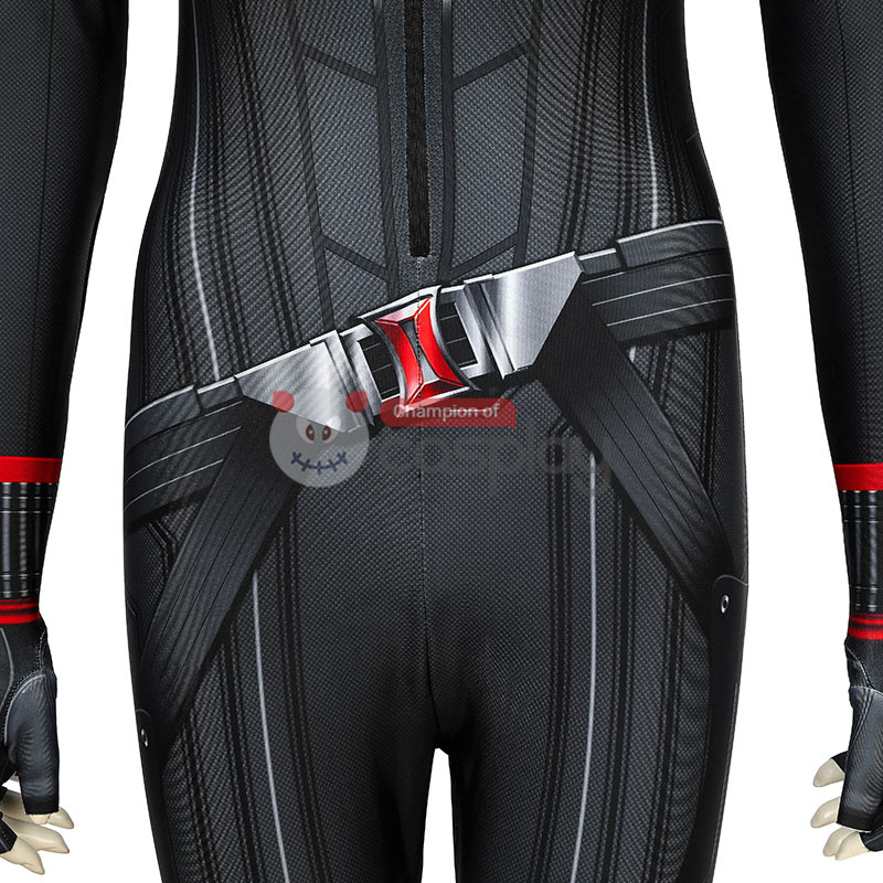 Adult Avengers Endgame Black Widow Jumpsuit Natasha Romanoff Cosplay Costume