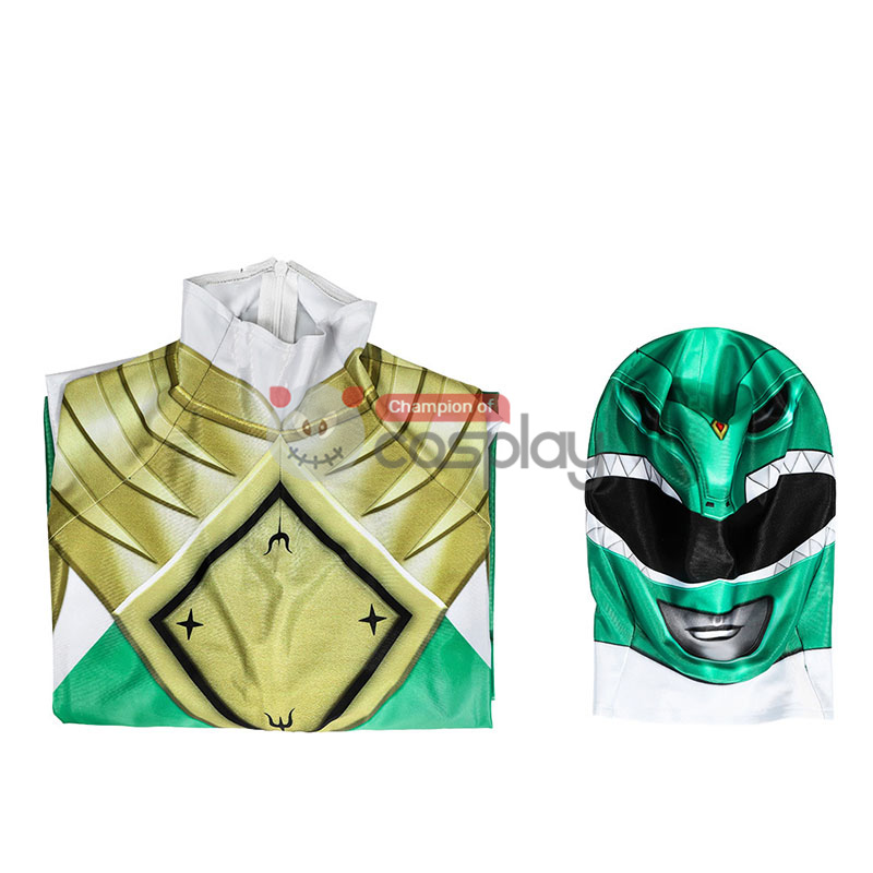 Ready To Ship Male Medium Size Green Mighty Morphin Power Rangers Jumpsuit