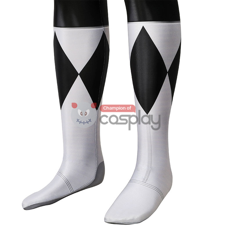 Ready To Ship Black Power Ranger Jumpsuit Mighty Morphin Power Rangers Burai Dragon Ranger Cosplay Costume
