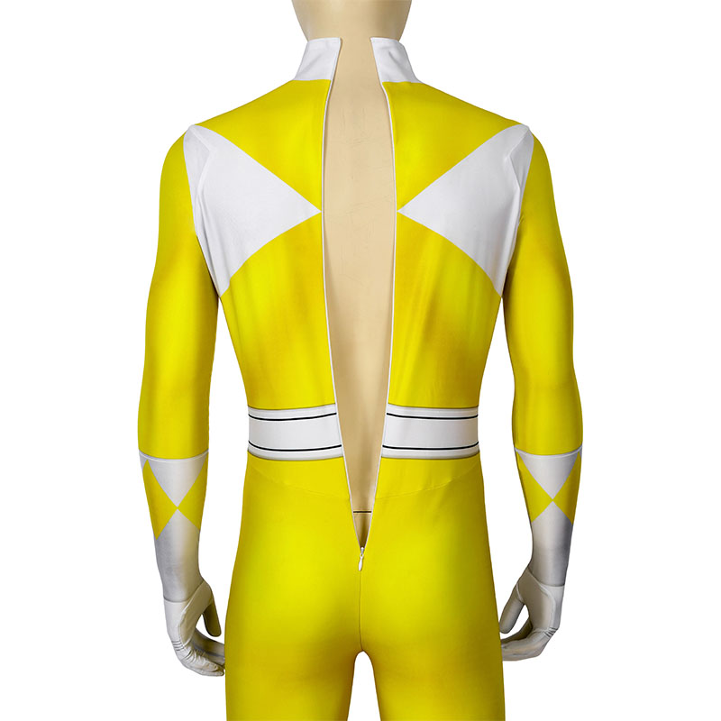 Adult Power Rangers Jumpsuit Mighty Morphin Power Rangers Cosplay Costume
