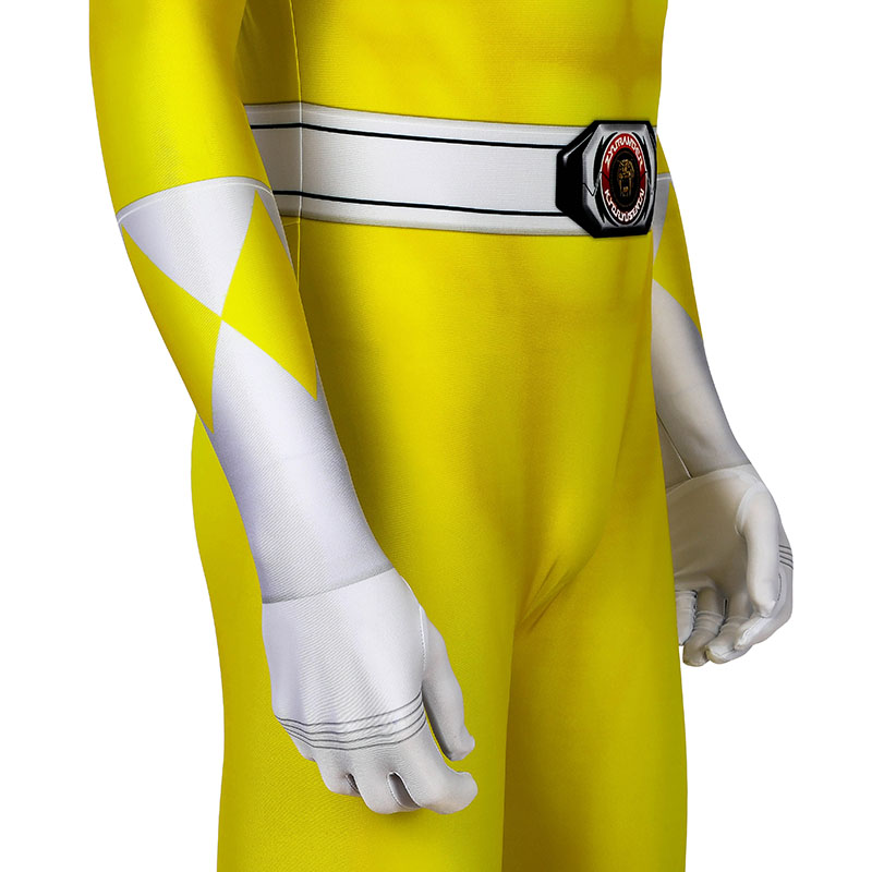Adult Power Rangers Jumpsuit Mighty Morphin Power Rangers Cosplay Costume