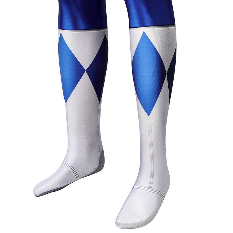 Adult Power Rangers Jumpsuit Mighty Morphin Power Rangers Cosplay Costume