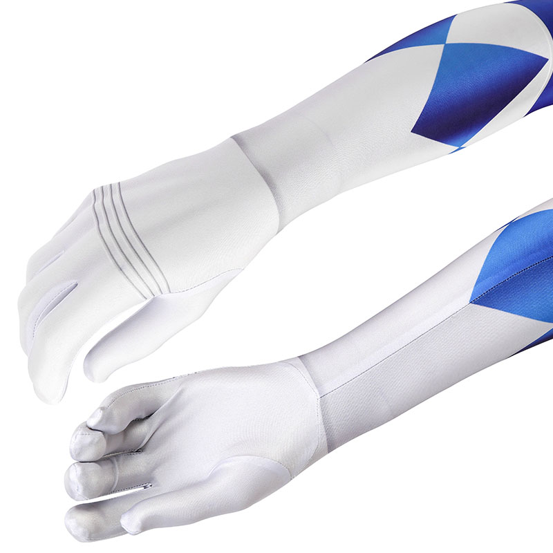 Adult Power Rangers Jumpsuit Mighty Morphin Power Rangers Cosplay Costume