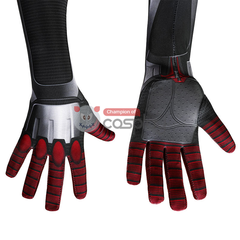 Spider Man Miles Morales Cosplay Costume Spiderman Jumpsuit for Kids