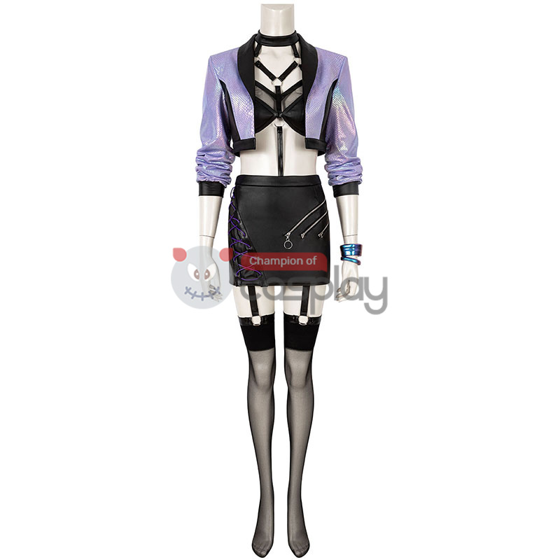 League Of Legends LOL 2020 S10 KDA All Out Evelynn Cosplay Costume