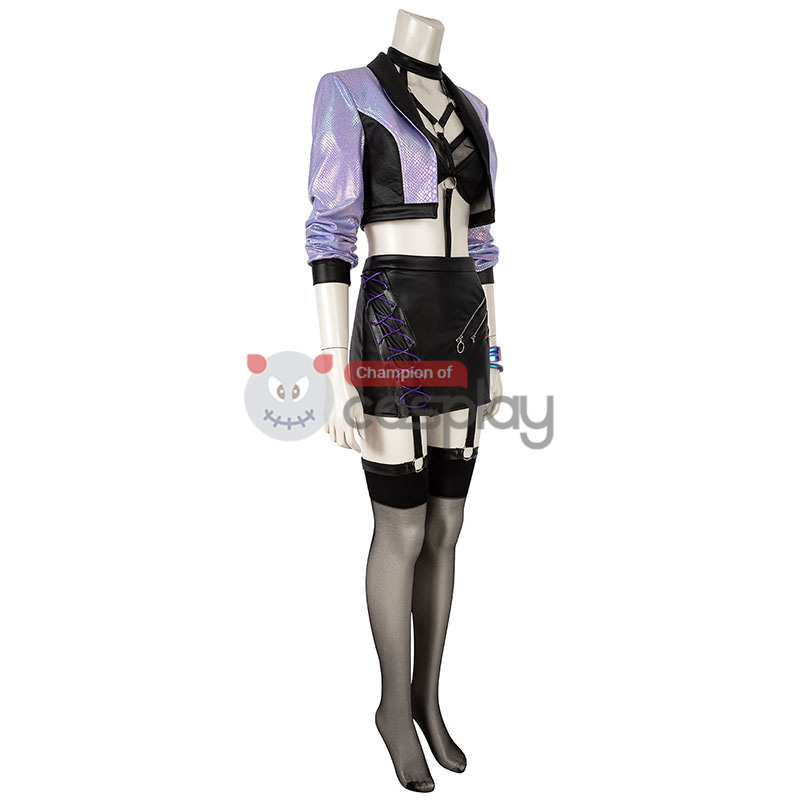League Of Legends LOL 2020 S10 KDA All Out Evelynn Cosplay Costume