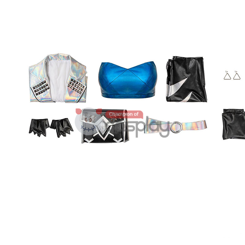 League Of Legends KDA 2020 S10 Cosplay Suit LOL Akali Costume
