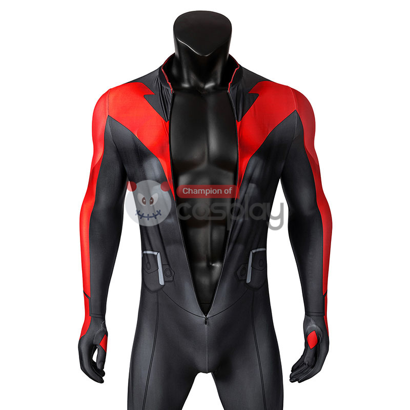 Teen Titans The Judas Contract Cosplay Costume Nightwing Jumpsuit
