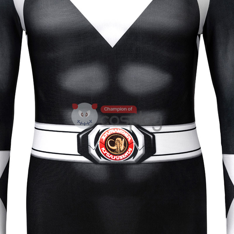Ready To Ship for Kids Black Ranger Cosplay Costume
