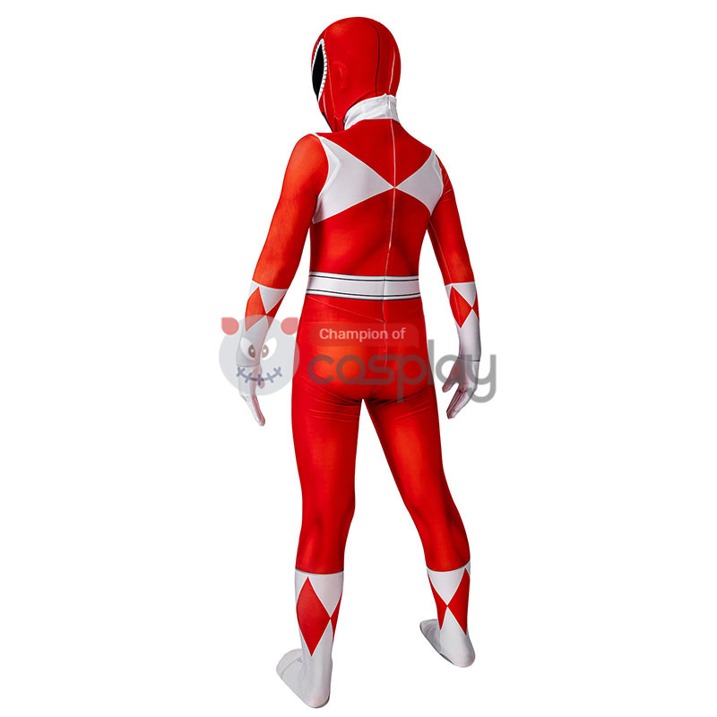 Ready To Ship for Kids Red Ranger Cosplay Costume