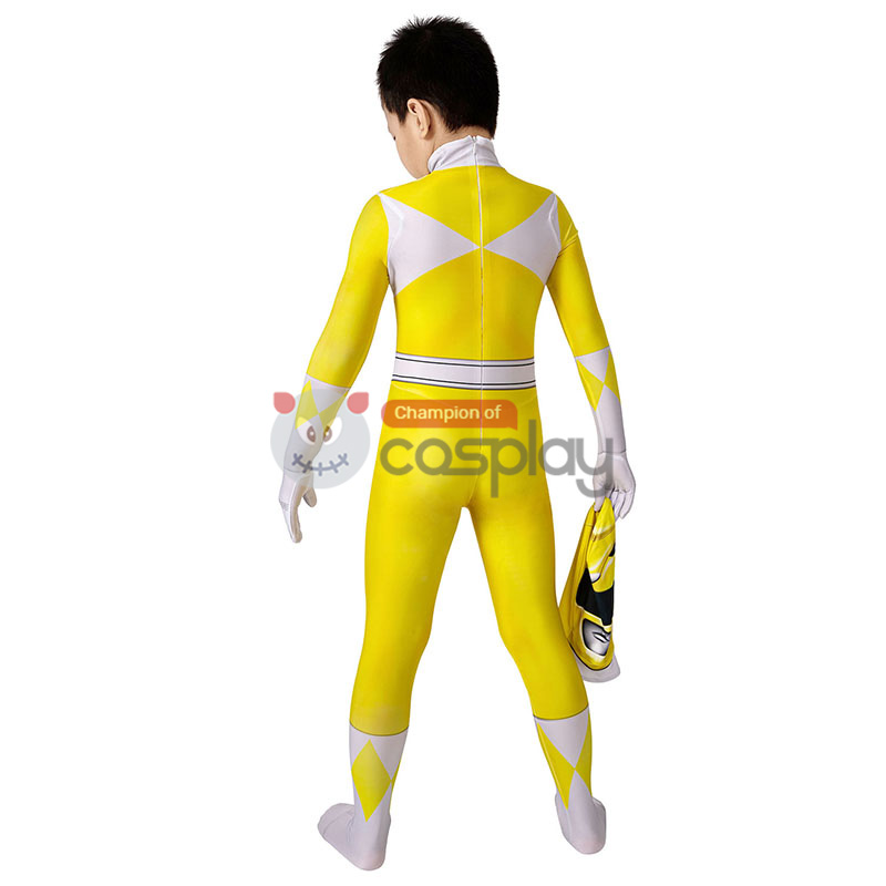 Clearance Sale - Ready To Ship for Kids Yellow Ranger Cosplay Costume