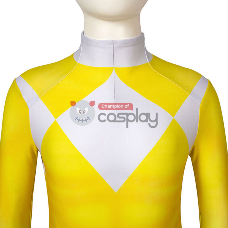 Ready To Ship for Kids Yellow Ranger Cosplay Costume