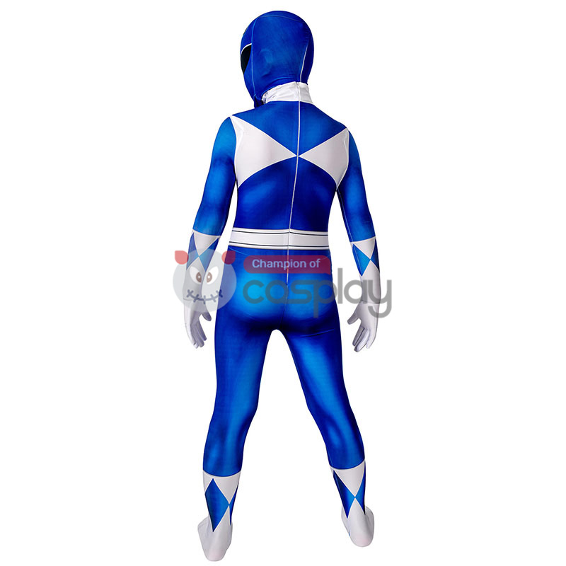 Ready To Ship for Kids Blue Ranger Cosplay Costume