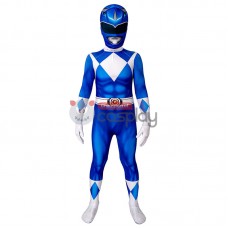Clearance Sale - Ready To Ship for Kids Blue Ranger Cosplay Costume