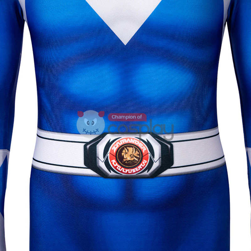 Ready To Ship for Kids Blue Ranger Cosplay Costume