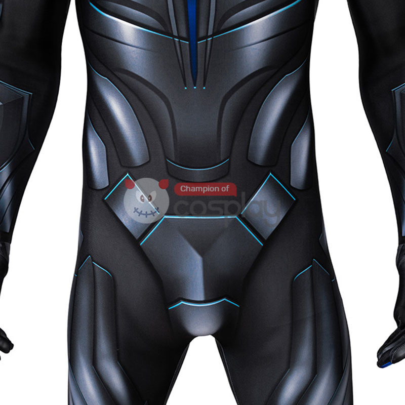 Titans Nightwing Jumpsuit Dick Grayson Cosplay Suit